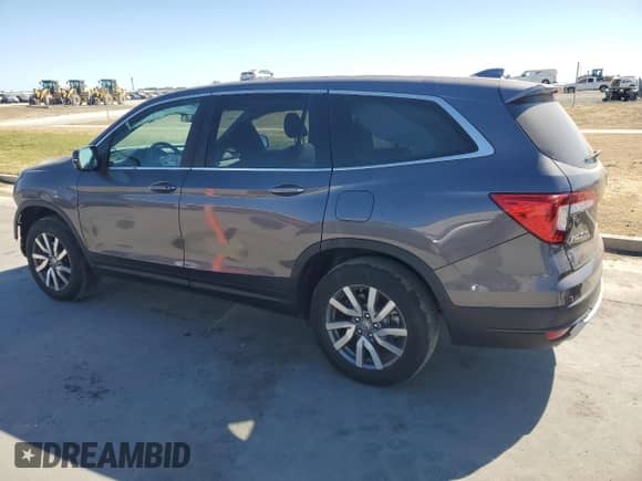 2021 Honda Pilot EX with VIN 5FNYF5H3XMB027081, listed as a Copart auction lot 69264125 with 38,494 mi miles and Salvage title. Bid and sale history available at DreamBid. Image 2.