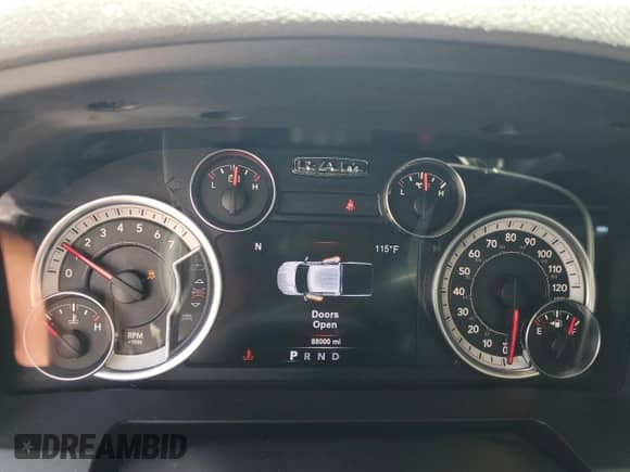 2017 Ram 1500 Big Horn с VIN 1C6RR6TT1HS651487, выставлен на аукционе Copart как лот 57123535 с пробегом 88 000 миль миль и Списание • Salvage title. История ставок и продаж доступна на DreamBid. Изображение 9.