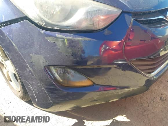 2013 Hyundai Elantra GLS with VIN 5NPDH4AE3DH346032, listed as a IAAI auction lot 43371862 with 122,195 mi miles and . Bid and sale history available at DreamBid. Image 6.