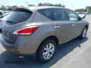 2013 Nissan Murano SL with VIN JN8AZ1MU7DW202967, listed as a IAAI auction lot 42479002 with 125,357 mi miles and . Bid and sale history available at DreamBid. Image 4.