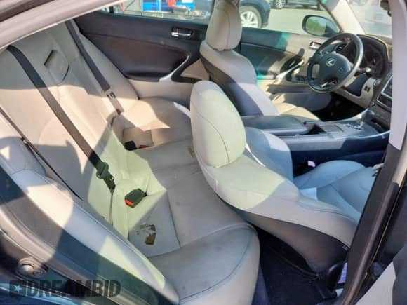 2010 Lexus IS 250 z VIN JTHBF5C22A5123643, wystawiony jako Copart lot #81624495 z przebiegiem 182 205 mil mil oraz Czysty tytuł • Clean title. Historia ofert i sprzedaży dostępna na DreamBid. Obrazek 10.