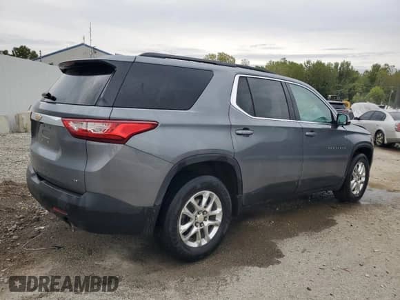 2020 Chevrolet Traverse LT Cloth z VIN 1GNERGKW4LJ322474, wystawiony jako Copart lot #71792995 z przebiegiem 72 734 mil mil oraz Szkoda całkowita • Salvage title. Historia ofert i sprzedaży dostępna na DreamBid. Obrazek 3.