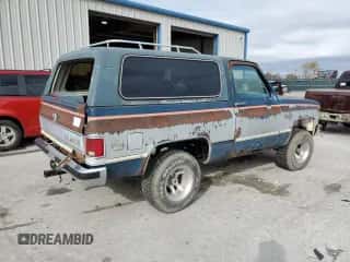 1985 Chevrolet Blazer K10 Utility HT с VIN 1G8EK18H9FF210273, выставлен на аукционе Copart как лот 79809564 с пробегом 50 509 миль миль и Чистый • Clean title. История ставок и продаж доступна на DreamBid. Изображение 3.