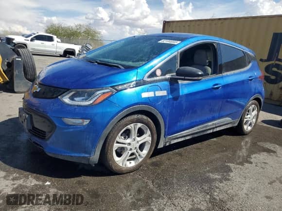 2018 Chevrolet Bolt EV LT с VIN 1G1FW6S02J4140806, выставлен на аукционе Copart как лот 82104855 с пробегом 45 417 миль миль и Чистый • Clean title. История ставок и продаж доступна на DreamBid. Изображение 1.