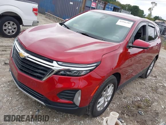 2024 Chevrolet Equinox LT с VIN 3GNAXKEG4RS149915, выставлен на аукционе IAAI как лот 43441285 с пробегом 23 166 миль миль и . История ставок и продаж доступна на DreamBid. Изображение 2.