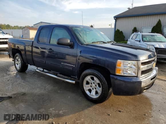 2009 Chevrolet Silverado 1500 LT with VIN 1GCEC29019Z257298, listed as a Copart auction lot 80646875 with 225,324 mi miles and Non repairable. Bid and sale history available at DreamBid. Image 4.