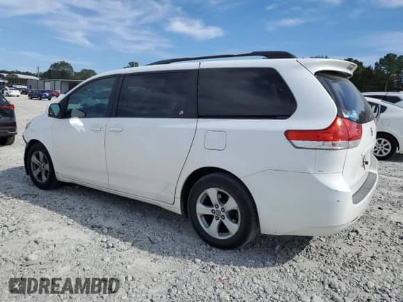 2011 Toyota Sienna LE with VIN 5TDKK3DC0BS123368, listed as a Copart auction lot 81385665 with 248,373 mi miles and Salvage title. Bid and sale history available at DreamBid. Image 2.