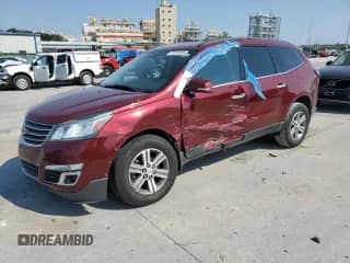 2015 Chevrolet Traverse LT с VIN 1GNKRGKD5FJ160571, выставлен на аукционе Copart как лот 70578255 с пробегом Не указан миль и Списание • Salvage title. История ставок и продаж доступна на DreamBid. Изображение 1.