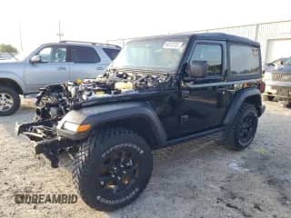 2022 Jeep Wrangler Sport S с VIN 1C4GJXAG1NW201457, выставлен на аукционе Copart как лот 60515735 с пробегом 38 623 миль миль и Списание • Salvage title. История ставок и продаж доступна на DreamBid. Изображение 1.