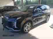 2023 Hyundai Palisade SEL with VIN KM8R4DGE9PU576754, listed as a IAAI auction lot 42872490 with 36,356 mi miles and . Bid and sale history available at DreamBid. Image 2.