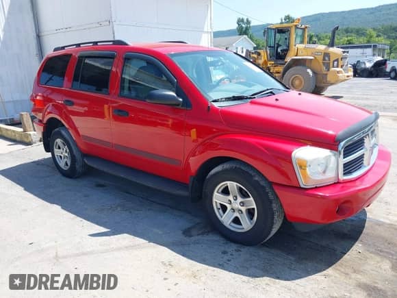 2004 Dodge Durango SLT with VIN 1D4HB48N14F204106, listed as a IAAI auction lot 42803432 with 167,229 mi miles and . Bid and sale history available at DreamBid. Image 1.