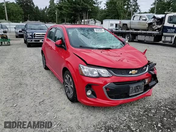 2017 Chevrolet Sonic LT with VIN 1G1JC6SB7H4131422, listed as a Copart auction lot 58342365 with 157,603 mi miles and Salvage title. Bid and sale history available at DreamBid. Image 13.