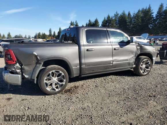 2019 Ram 1500 Limited z VIN 1C6SRFHT6KN559100, wystawiony jako Copart lot #86600975 z przebiegiem 81 188 mil mil oraz Szkoda całkowita • Salvage title. Historia ofert i sprzedaży dostępna na DreamBid. Obrazek 3.