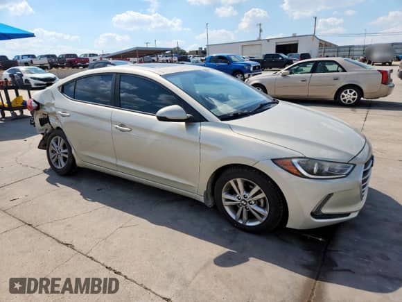 2017 Hyundai Elantra Value Edition with VIN 5NPD84LF2HH179934, listed as a Copart auction lot 81930745 with 70,276 mi miles and Salvage title. Bid and sale history available at DreamBid. Image 4.