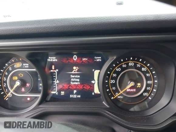 2024 Jeep Wrangler Sport S with VIN 1C4PJXDG7RW263740, listed as a IAAI auction lot 41551988 with 5,122 mi miles and . Bid and sale history available at DreamBid. Image 7.