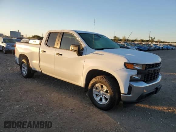 2020 Chevrolet Silverado 1500 Work Truck with VIN 1GCRWAEH9LZ165684, listed as a Copart auction lot 87221755 with 164,160 mi miles and Clean title. Bid and sale history available at DreamBid. Image 4.