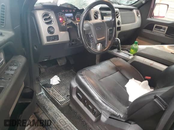 2012 Ford F-150 FX4 with VIN 1FTFW1EF0CKE23715, listed as a Copart auction lot 84620925 with 166,561 mi miles and Salvage title. Bid and sale history available at DreamBid. Image 8.