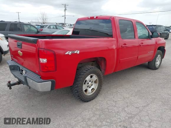 2012 Chevrolet Silverado 1500 LTZ with VIN 3GCUKTE26CG167325, listed as a IAAI auction lot 42445665 with 158,981 mi miles and . Bid and sale history available at DreamBid. Image 4.