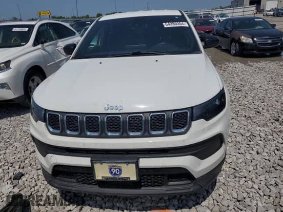 2023 Jeep Compass Sport with VIN 3C4NJDAN2PT528592, listed as a Copart auction lot 64280364 with 21,758 mi miles and Salvage title. Bid and sale history available at DreamBid. Image 5.