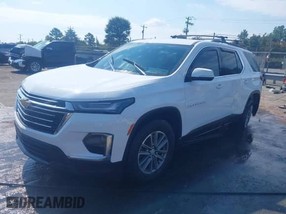 2023 Chevrolet Traverse LT Cloth with VIN 1GNERGKW0PJ116493, listed as a IAAI auction lot 43148532 with 41,776 mi miles and . Bid and sale history available at DreamBid. Image 2.