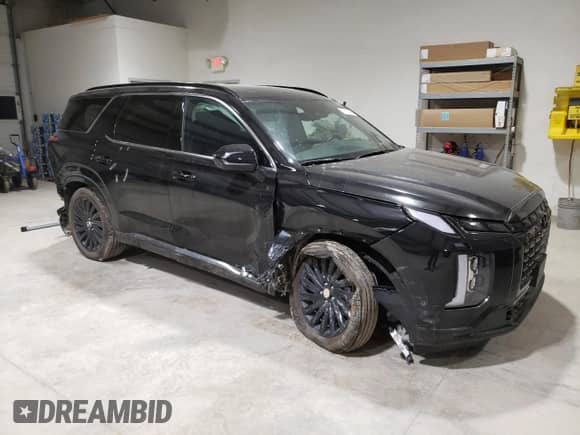 2024 Hyundai Palisade Calligraphy с VIN KM8R7DGE4RU736002, выставлен на аукционе Copart как лот 59718564 с пробегом 2 611 миль миль и Списание • Salvage title. История ставок и продаж доступна на DreamBid. Изображение 4.