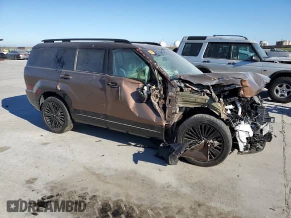 2024 Hyundai Santa Fe Calligraphy с VIN 5NMP5DG14RH001669, выставлен на аукционе Copart как лот 76417794 с пробегом 7 605 миль миль и Списание • Salvage title. История ставок и продаж доступна на DreamBid. Изображение 4.