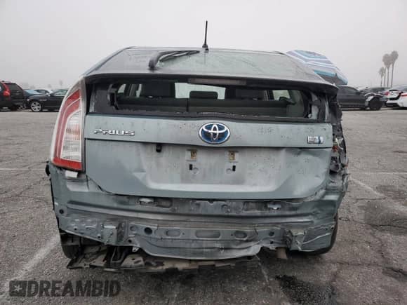 2012 Toyota Prius Four with VIN JTDKN3DU7C5384178, listed as a Copart auction lot 85147045 with 171,979 mi miles and Salvage title. Bid and sale history available at DreamBid. Image 6.