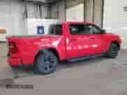 2025 Ram 1500 Big Horn z VIN 1C6RRFFG2SN662700, wystawiony jako Copart lot #67145505 z przebiegiem 8 103 mil mil oraz Szkoda całkowita • Salvage title. Historia ofert i sprzedaży dostępna na DreamBid. Obrazek 3.