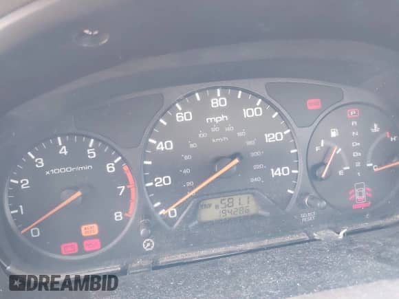 1999 Honda Accord LX with VIN 1HGCG1642XA054298, listed as a IAAI auction lot 41809605 with 194,286 mi miles and . Bid and sale history available at DreamBid. Image 7.