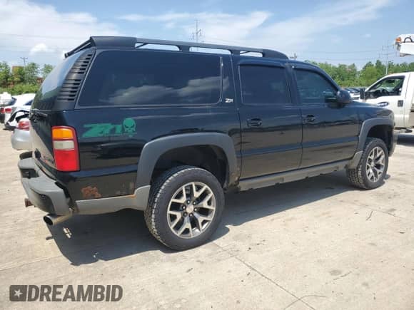 2003 Chevrolet Suburban Z71 с VIN 3GNFK16Z43G187766, выставлен на аукционе Copart как лот 71198865 с пробегом 157 395 миль миль и Списание • Salvage title. История ставок и продаж доступна на DreamBid. Изображение 5.