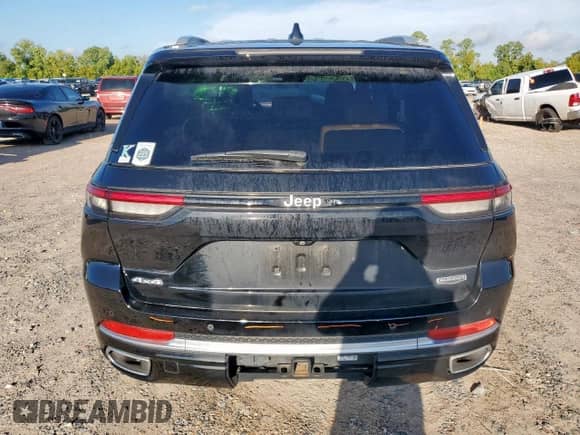 2023 Jeep Grand Cherokee Summit z VIN 1C4RJHEG0PC505988, wystawiony jako Copart lot #81799245 z przebiegiem Nie podano mil oraz Szkoda całkowita • Salvage title. Historia ofert i sprzedaży dostępna na DreamBid. Obrazek 6.