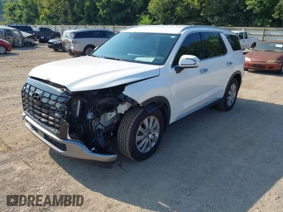 2023 Hyundai Palisade SEL z VIN KM8R24GE0PU553644, wystawiony jako IAAI lot #42659056 z przebiegiem 55 596 mil mil oraz . Historia ofert i sprzedaży dostępna na DreamBid. Obrazek 2.