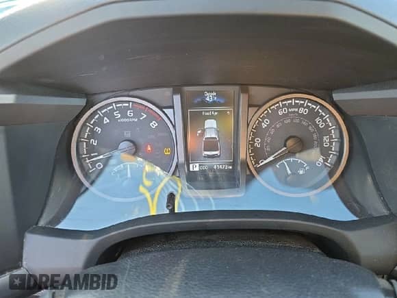 2022 Toyota Tacoma SR5 с VIN 3TMCZ5AN7NM524812, выставлен на аукционе Copart как лот 90647645 с пробегом 41 473 миль миль и Списание • Salvage title. История ставок и продаж доступна на DreamBid. Изображение 8.