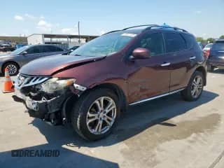 2014 Nissan Murano S with VIN JN8AZ1MU0EW418077, listed as a Copart auction lot 68631485 with 134,436 mi miles and Salvage title. Bid and sale history available at DreamBid. Image 1.