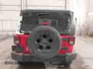 2015 Jeep Wrangler Sport with VIN 1C4AJWAG5FL676807, listed as a IAAI auction lot 41174315 with 96,909 mi miles and . Bid and sale history available at DreamBid. Image 17.