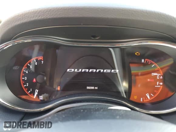 2018 Dodge Durango GT with VIN 1C4RDJDG0JC386492, listed as a Copart auction lot 84430585 with 58,298 mi miles and Salvage title. Bid and sale history available at DreamBid. Image 9.