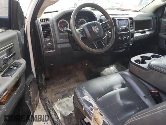 2013 Ram 1500 Tradesman with VIN 3C6JR6DGXDG511521, listed as a Copart auction lot 50256125 with 322,863 mi miles and Salvage title. Bid and sale history available at DreamBid. Image 8.