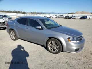 2013 Dodge Avenger SXT with VIN 1C3CDZCB5DN617569, listed as a Copart auction lot 82317445 with 107,308 mi miles and Clean title. Bid and sale history available at DreamBid. Image 4.
