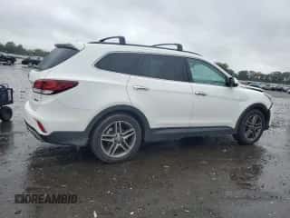 2017 Hyundai Santa Fe SE Ultimate z VIN KM8SRDHF0HU254242, wystawiony jako Copart lot #81252475 z przebiegiem 128 704 mil mil oraz Szkoda całkowita • Salvage title. Historia ofert i sprzedaży dostępna na DreamBid. Obrazek 3.