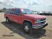 1995 Chevrolet Suburban with VIN 1GNFK16K5SJ331776, listed as a Copart auction lot 67800015 with 175,575 mi miles and Salvage title. Bid and sale history available at DreamBid. Image 4.