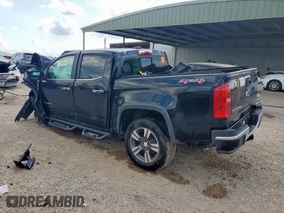2018 Chevrolet Colorado 4WD LT with VIN 1GCGTCEN2J1322159, listed as a Copart auction lot 80925335 with 91,439 mi miles and Clean title. Bid and sale history available at DreamBid. Image 2.