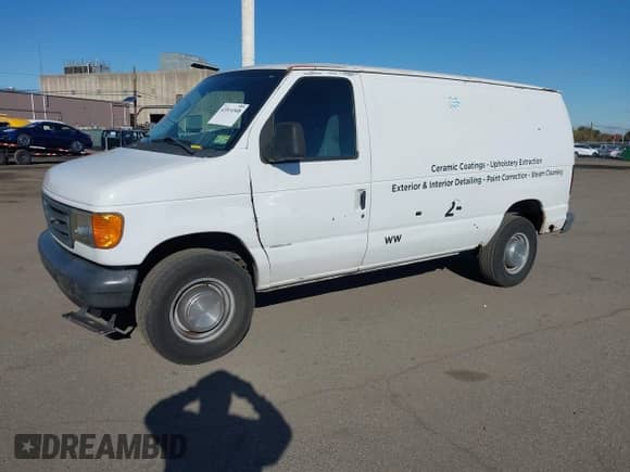 2004 Ford Econoline Cargo с VIN 1FTSE34L14HB39643, выставлен на аукционе IAAI как лот 43514508 с пробегом 162 393 миль миль и . История ставок и продаж доступна на DreamBid. Изображение 2.