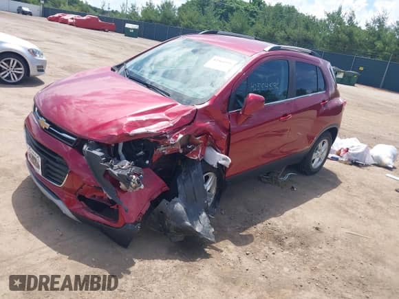 2018 Chevrolet Trax LT with VIN 3GNCJPSB7JL308277, listed as a IAAI auction lot 42564596 with 92,243 mi miles and . Bid and sale history available at DreamBid. Image 17.