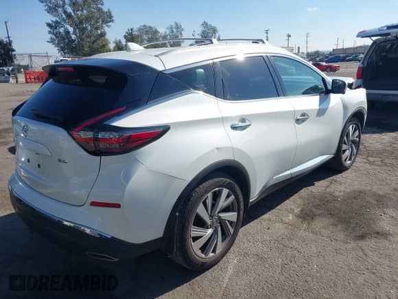 2020 Nissan Murano SL z VIN 5N1AZ2CJ6LN120544, wystawiony jako IAAI lot #40885769 z przebiegiem 70 090 mil mil oraz . Historia ofert i sprzedaży dostępna na DreamBid. Obrazek 4.