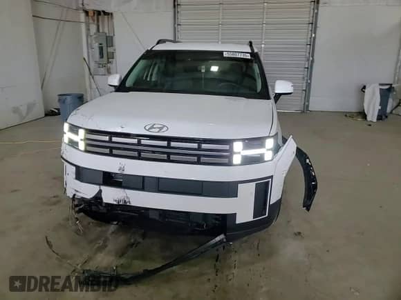2025 Hyundai Santa Fe SEL with VIN 5NMP24G11SH041173, listed as a Copart auction lot 55807735 with 3,829 mi miles and Salvage title. Bid and sale history available at DreamBid. Image 14.