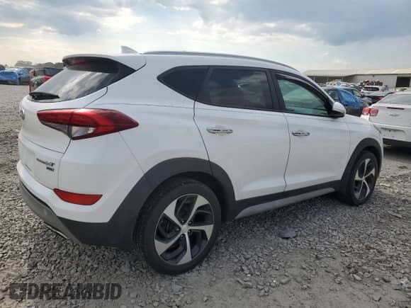 2017 Hyundai Tucson Limited with VIN KM8J3CA23HU382327, listed as a Copart auction lot 72927354 with 87,070 mi miles and Clean title. Bid and sale history available at DreamBid. Image 3.