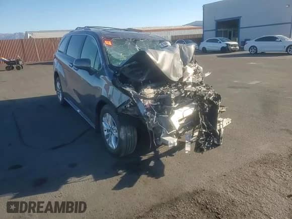 2025 Toyota Sienna Limited с VIN 5TDZSKFC4SS205139, выставлен на аукционе Copart как лот 81663155 с пробегом Не указан миль и Списание • Salvage title. История ставок и продаж доступна на DreamBid. Изображение 15.