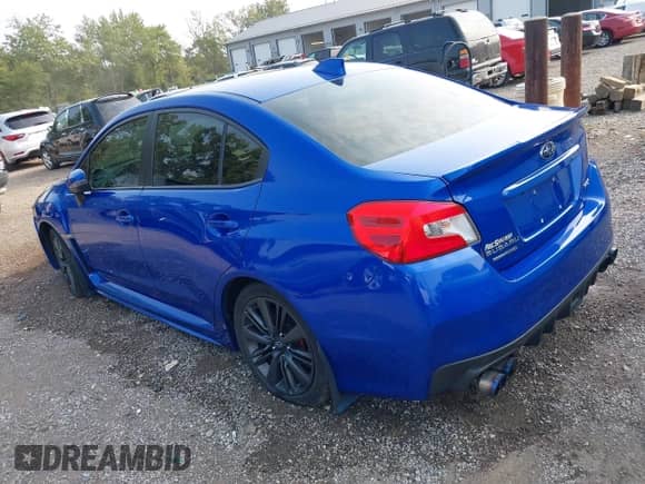 2017 Subaru WRX Limited with VIN JF1VA1L62H9831232, listed as a IAAI auction lot 43153669 with 107,234 mi miles and . Bid and sale history available at DreamBid. Image 3.