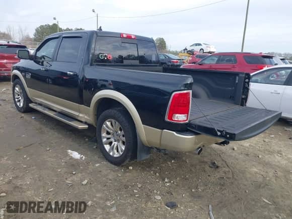 2016 Ram 1500 Longhorn Limited with VIN 1C6RR6PT2GS148642, listed as a IAAI auction lot 41389278 with 119,278 mi miles and . Bid and sale history available at DreamBid. Image 3.