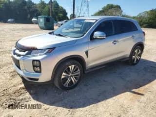2020 Mitsubishi Outlander ES with VIN JA4AR3AU5LU002721, listed as a Copart auction lot 84302775 with 109,436 mi miles and Salvage title. Bid and sale history available at DreamBid. Image 1.